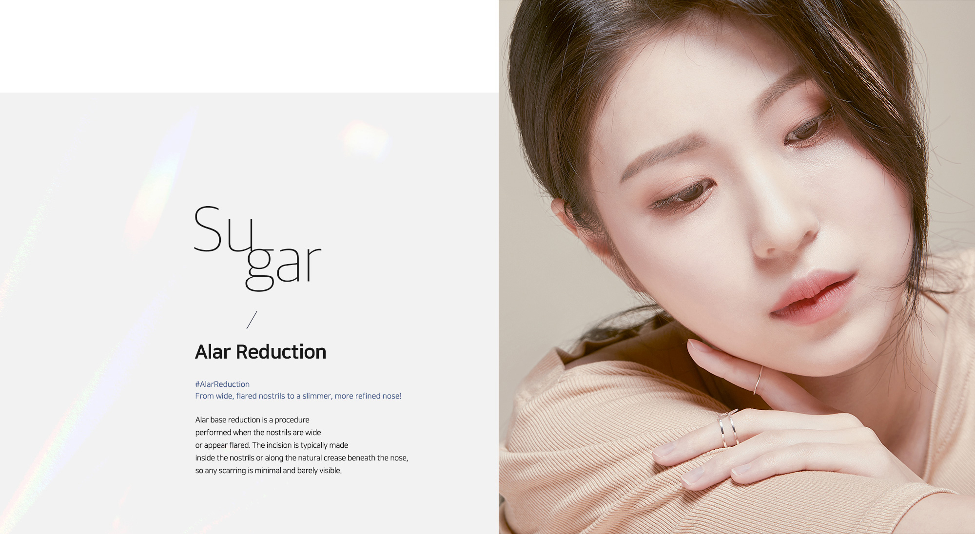 [Alar Reduction] From wide, flared nostrils to a slimmer, more refined nose!