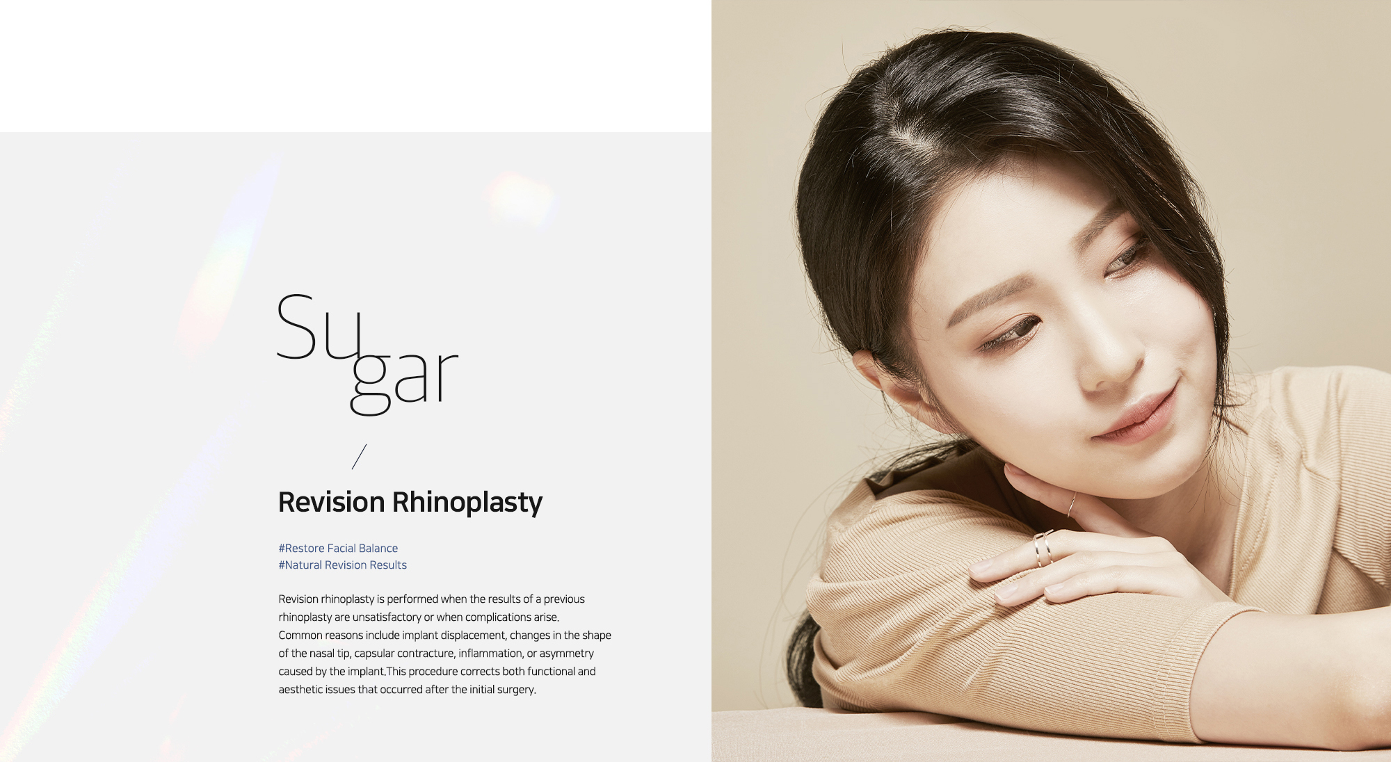 [Revision Rhinoplasty] #Restore Facial Balance #Natural Revision Results
